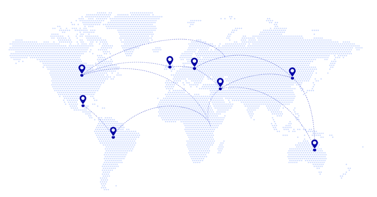 Streamlane worldwide API and PNR coverage map